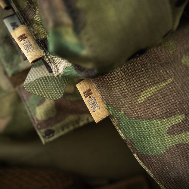 M-Tac фартух протиуламковий з балістичним пакетом 2 клас (BRONYX) Laser Cut Multicam