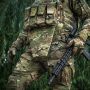 M-Tac фартух протиуламковий з балістичним пакетом 1 клас (BRONYX) Laser Cut Multicam