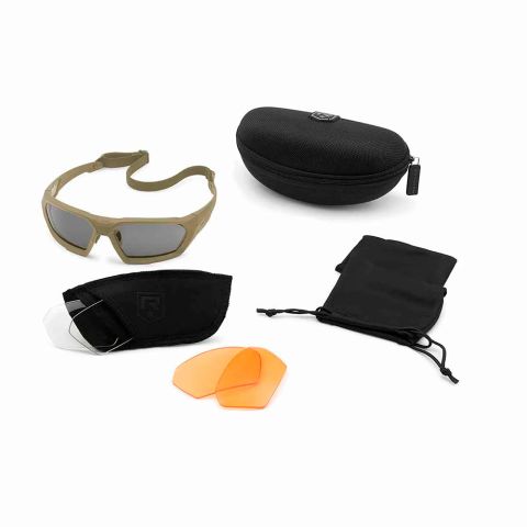 Revision окуляри ShadowStrike Tan 499 Frame 3 Lens Kit