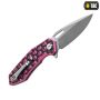 M-Tac ніж складний Type 12 Skull Black/Pink/Steel