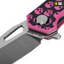 M-Tac ніж складний Type 12 Skull Black/Pink/Steel