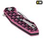 M-Tac ніж складний Type 12 Skull Black/Pink/Steel