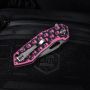 M-Tac ніж складний Type 12 Skull Black/Pink/Steel