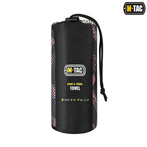 M-Tac полотенце микрофибра Weapon 150х75 pink