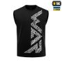 M-Tac футболка безрукавка WAR Cotton Hard Black
