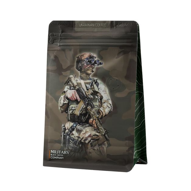 Military Black Coffee Company зерно AK-Бразилия Бурбон