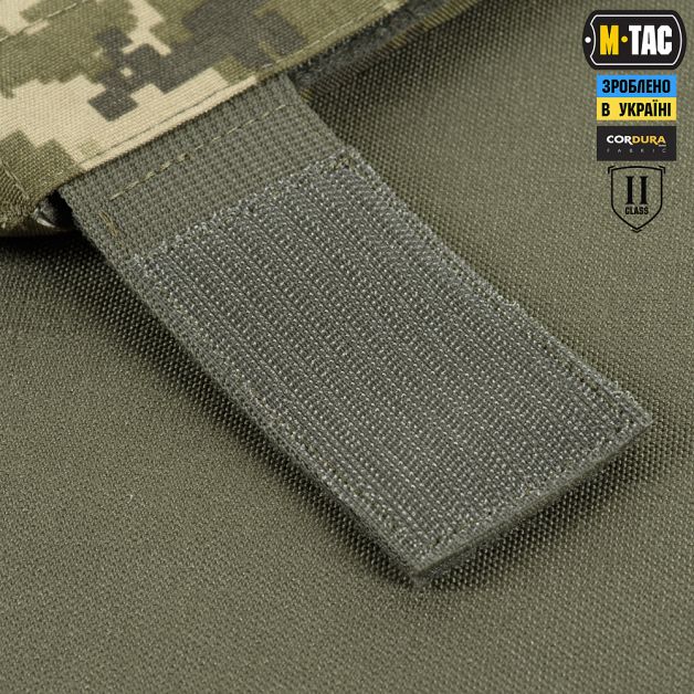 M-Tac фартук противоосколочный с баллистическим пакетом 2 класс (BRONYX) Laser Cut MM14