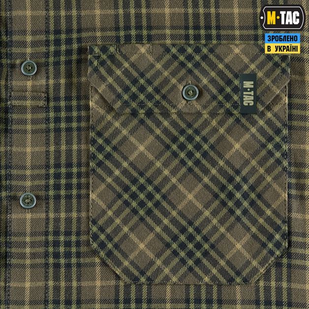 M-Tac сорочка Lumberjack Cotton Shirt Black/МС