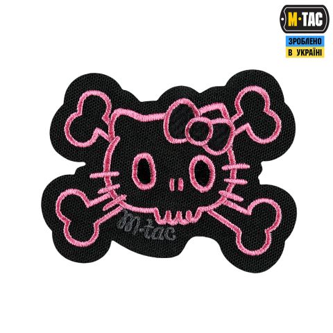 M-Tac нашивка KITTY контур (вишивка) Black