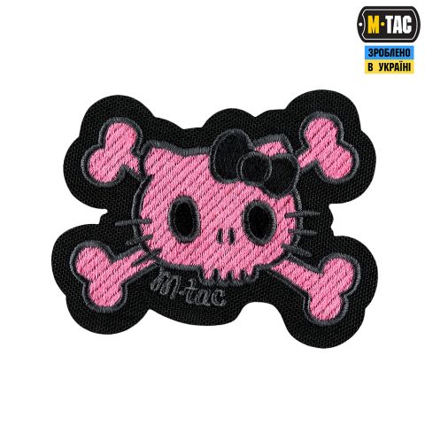M-Tac нашивка KITTY (вишивка) Pink/Black