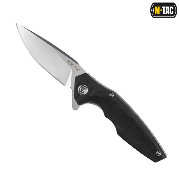 M-Tac ніж складний Type 20 Black/Steel