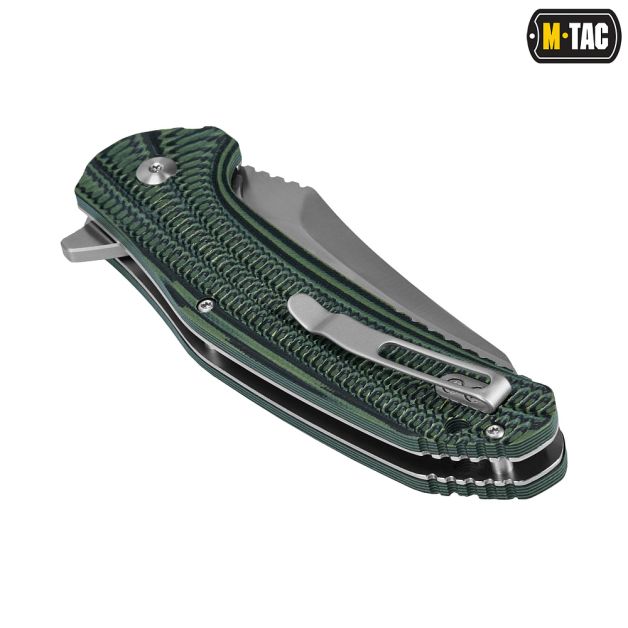 M-Tac нож складной Type 21 Dragon skin Black/Olive