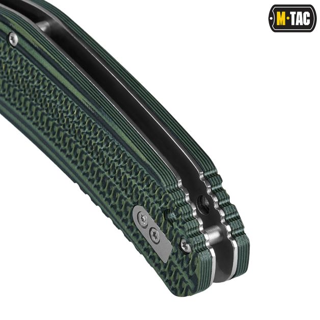 M-Tac нож складной Type 21 Dragon skin Black/Olive