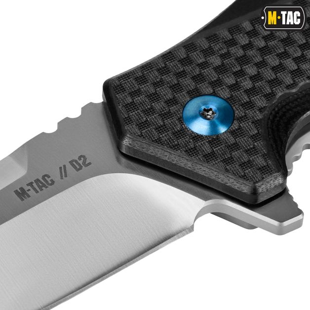 M-Tac нож складной Type 24 Carbon/Titanium/Steel