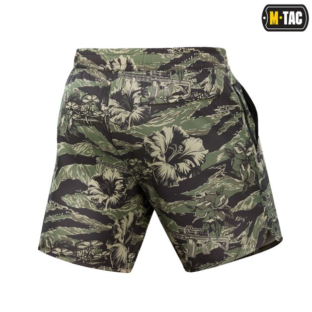 M-Tac шорти Holiday Tiger flowers Green