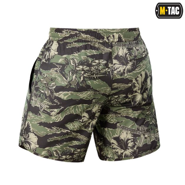 M-Tac шорти Holiday Tiger flowers Green