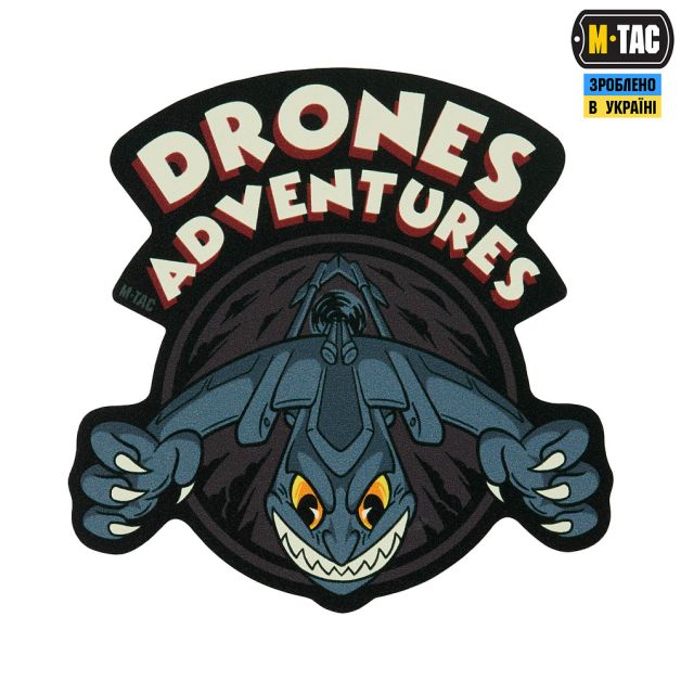 M-Tac наклейки Drones Adventures Sticker Pack Black