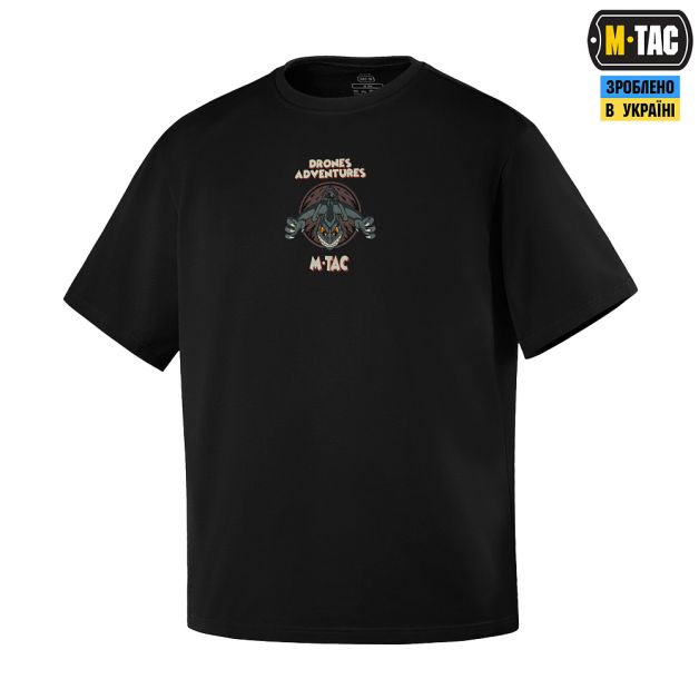 M-Tac футболка Drones Adventures Cotton Hard Black