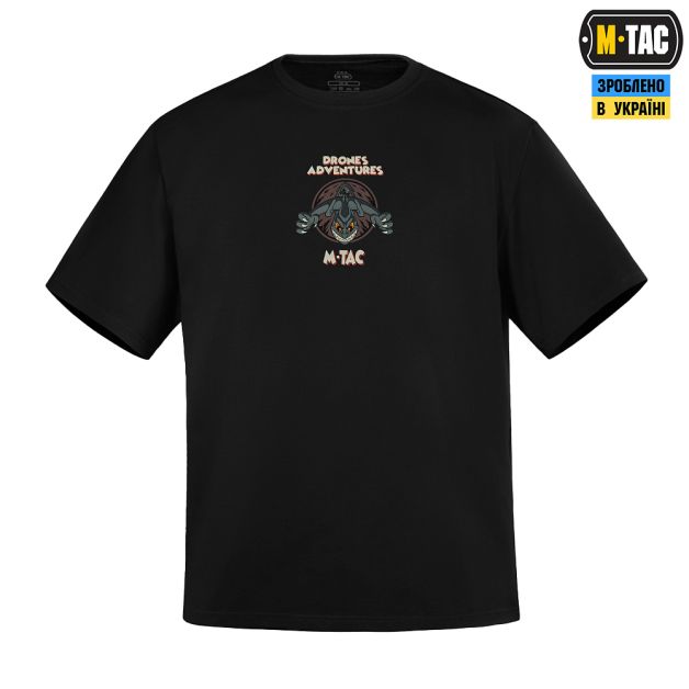 M-Tac футболка Drones Adventures Cotton Hard Black