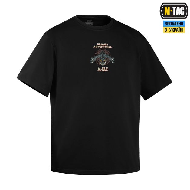 M-Tac футболка Drones Adventures Cotton Hard Black