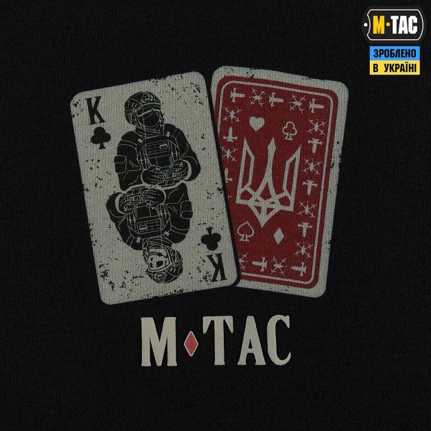 M-Tac футболка Powerful Combination Cotton Hard Black