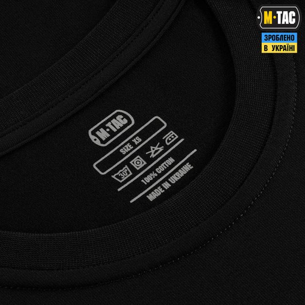 M-Tac футболка Powerful Combination Cotton Hard Black