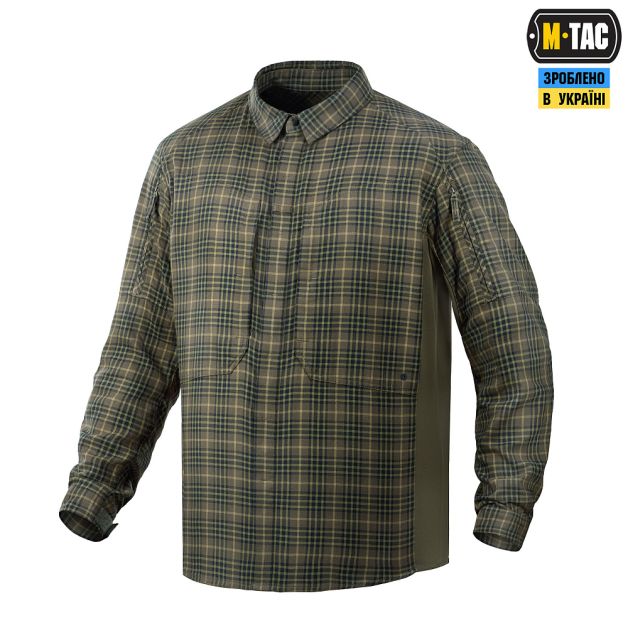 M-Tac рубашка Tactical Cotton Shirt Black/МС