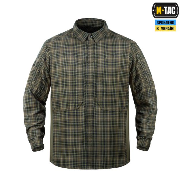 M-Tac рубашка Tactical Cotton Shirt Black/МС