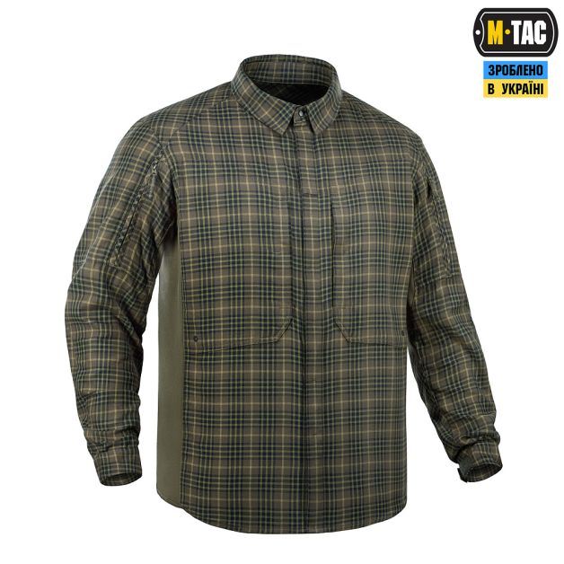 M-Tac рубашка Tactical Cotton Shirt Black/МС