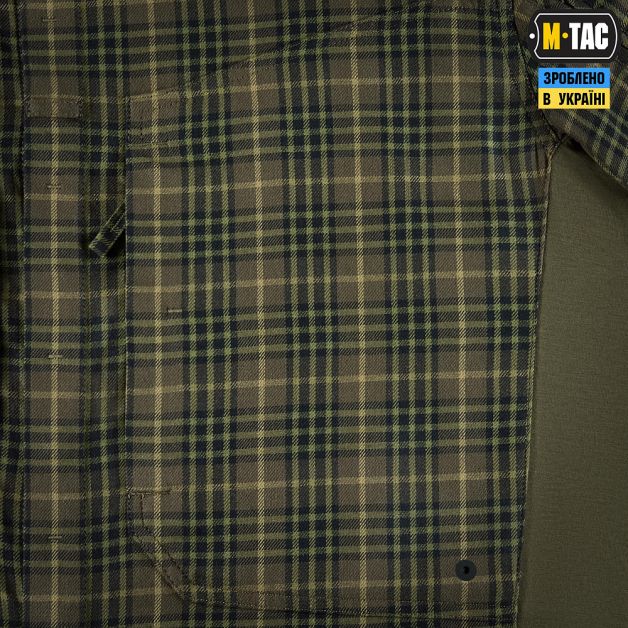 M-Tac рубашка Tactical Cotton Shirt Black/МС