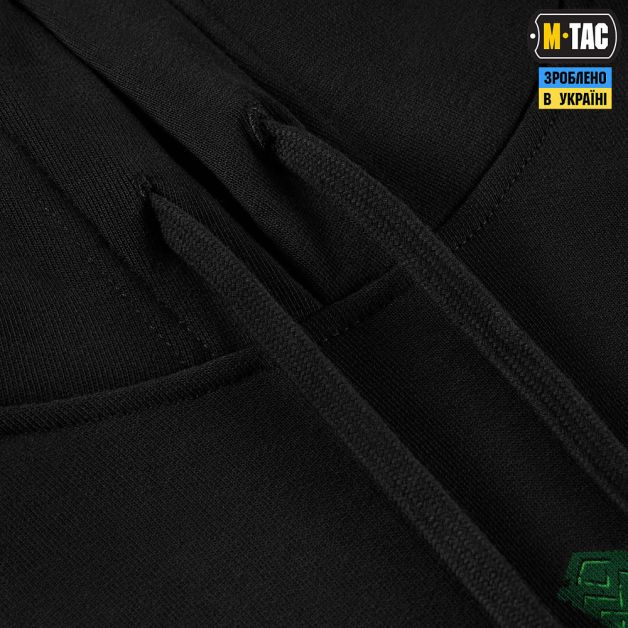 M-Tac кофта Hoodie Ragnarok Night Vision Cotton Hard Black