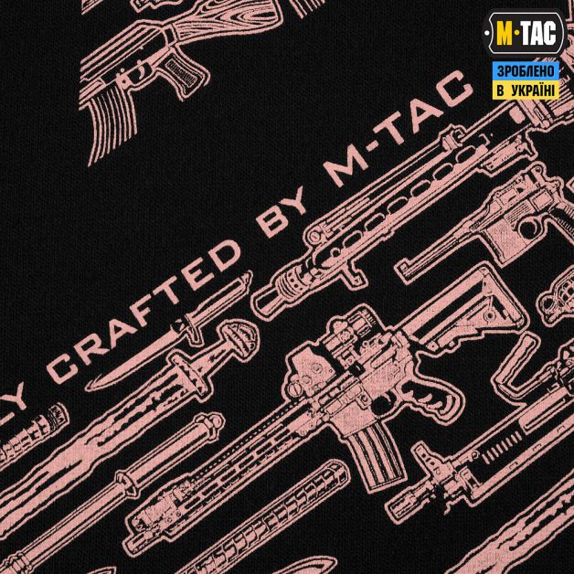 M-Tac футболка безрукавка WAR Cotton Hard Black/Ash Rose