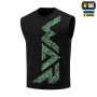 M-Tac футболка безрукавка WAR Cotton Hard Black/Mint