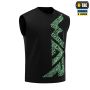 M-Tac футболка безрукавка WAR Cotton Hard Black/Mint
