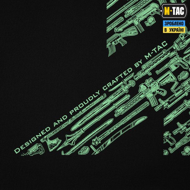 M-Tac футболка безрукавка WAR Cotton Hard Black/Mint