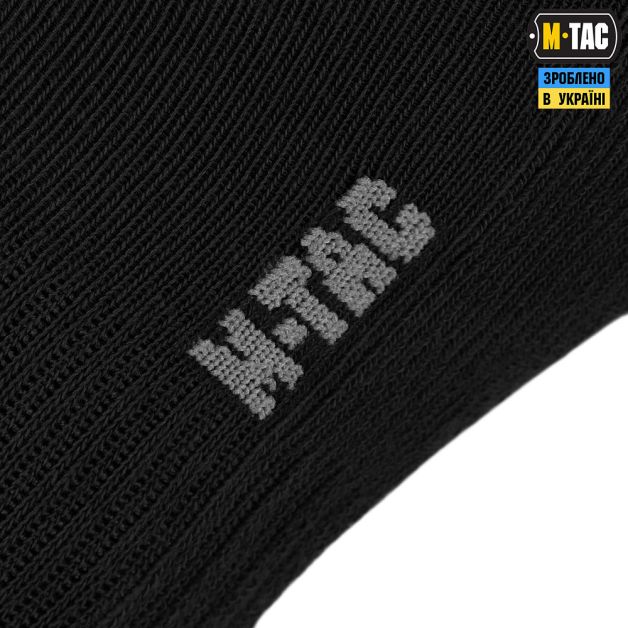 M-Tac носки Tactical Socks Cotton 67% Black